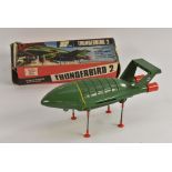Thunderbirds - a 1960s J Rosenthal (Toys) Limited, A JR21 fricton powered model Thunderbird 2,