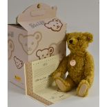 Steiff teddy Bear - "Side-to-side" Teddy Bear, Golden Blond, 35cm tall, limited edition Bear No.