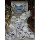 Ceramics - a Royal Albert 'Queen's Messenger' pattern coffee service comprising coffee pot,