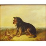 Armfield Terrier and His Catch oil on canvas,