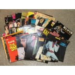 Vinyl Records - Elvis Presley 12" LPs including Elvis is Back!, The Rockin' Days,