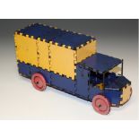 A vintage Stanlo (Stanley Tools) 1930's Construction System toy,