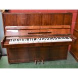 A mid-20th century B. Steiner upright piano, 145.