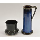 A Bourne Denby Danesby Ware Electric Blue Crich jug, 24cm, printed mark, c.