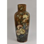 A large Langley Mill Pottery style inverted baluster shoulder vase,