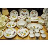 Royal Worcester Evesham tableware including vegetable dishes, flan dishes, ramekins, serving dishes,