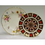 Ceramics - a Royal Crown Derby 1128 Imari 22cm plate,