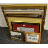 Pictures & Prints - large Parisian scenes; large decorative frames;