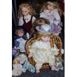 Collector's dolls - Leonardo collection Lucy;Marjorie; Helen; Elizabeth; Laura; Ruth,