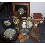 Clocks and barometers,