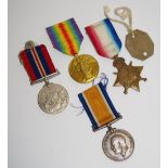 World War I - a set of three medals, awarded to 49363 SPR. J.
