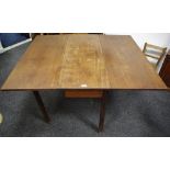 A 19th century mahogany gateleg dining table,