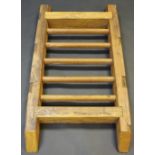 A 19th century French farmhouse five section drying rack