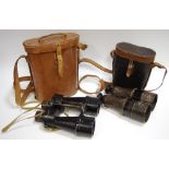 A pair of military issue Ross of London binoculars,