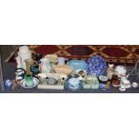 Decorative ceramics - early 20th century puzzle jug; Wade; Sylvac; Poole Hornsea; Susie Cooper;