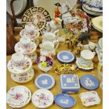 Decorative Ceramics - Royal Crown Derby Posies pattern coffee setting, others,