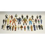 Toys - various action figures including 1979 PPC Star Trek, Dr McCoy, Mr Spock,