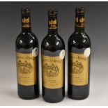 Three bottles, Chateau de la Rivière 2002, 12.