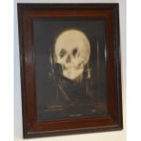 After Charles Allan Gilbert (American 1873-1929), All is Vanity, photographic momento mori print,