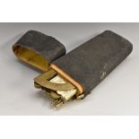 A George III shagreen tapered rounded rectangular draughtsman's etui,