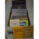 Local Interest - Derbyshire and Peak District historical reference books and booklets including