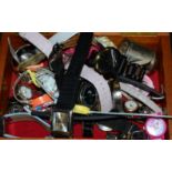 A quantity of gentlemen's and ladies wristwatches, including Avia, Slazenger, Superdry,