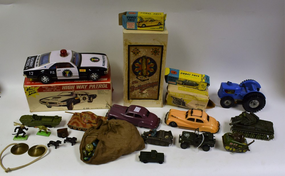 Toys and Juvenalia - a Corgi Toys 436 Citroen Safari ID19, boxed; another,