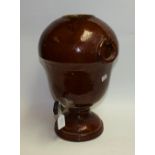 A treacle glazed samovar,