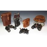 Binoculars - a pair of Carl Zeiss Jena Delactis 8 x 40 binoculars, serial number 1256490,