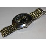 A retro Rado Diastar day/date wristwatch Condition Report: Currently running and