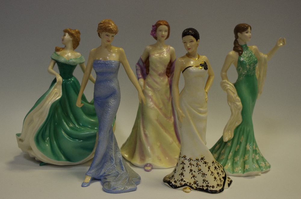 Royal Doulton - Pretty Ladies series figures including 'Lauren',