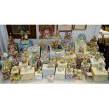 Cherished Teddies - a large collection of inc King and Queen of Hearts collection,