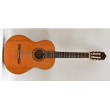 A Juan Salvador, Spanish Classical Acoustic six string guitar, cedar soundboard, with case.