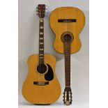 A Hondo II acoustic guitar, model no.