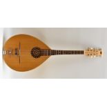 A 'Kabong' , an interesting Mandolin-type instrument, by Bradshaw of Chesterfield,