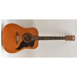 An Eko, Ranger VI model, six string, acoustic guitar.