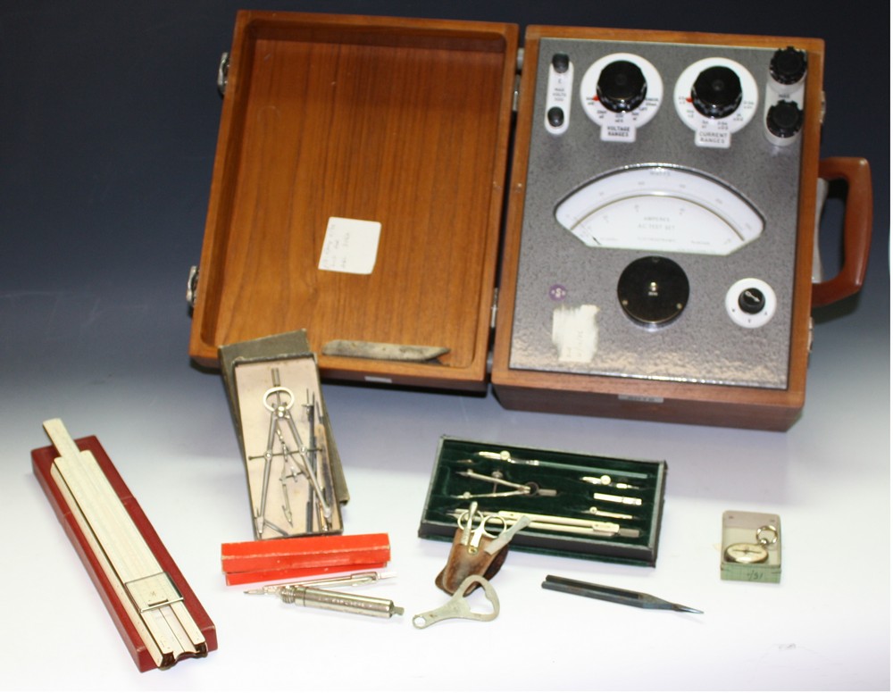 Scientific Instruments - a draughtsman's set, by Holden Premier; others,