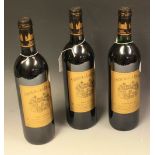 Three bottles, Chateau de la Rivière 2002, 12.