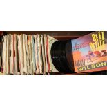 Vinyl Records - 7" singles including Jim Diamond; Connie Francis; Alvin Stardust; The Searchers;