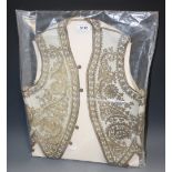 An early 19th century Islamic embroidered waistcoat