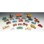 Die-Cast Vehicles - 1950's Dinky Toys - including Trojan 15cwt Esso van, another,