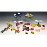 Die-Cast Vehicles - agricultural and industrial models, Dinky Toys 301 Field Marshall tractor,