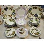 Pier 1 Macintosh and Olive Tree dinnerware