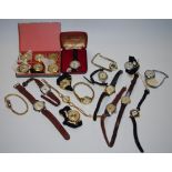 Lady's watches including 8 gold plated Orsa Swiss Made watches; others including Smiths, Empire,