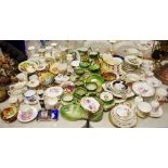 Decorative ceramics - Aynsley, Royal Crown Derby, Mayfayre etc.