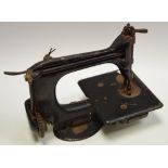 A Singer 24 single thread chain stitch sewing machine, serial no.