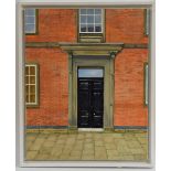 Donald Scott, Derby, Doors series Cathedral Quarter door no2 Signed, dated 2018, acrylic on canvas,