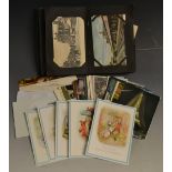 Postcards - Sepia topographical Hastings, Sussex, Wales, Thorpe Cloud, others, Mabel Lucie Attwell,
