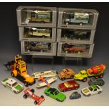 Toys and Juvenalia - Corgi die-cast vehicles, Her Majesty The Queen's 40th Anniversary vans,