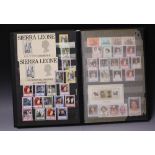 Stamps - stockbook of UMN QEII c/w stamps,